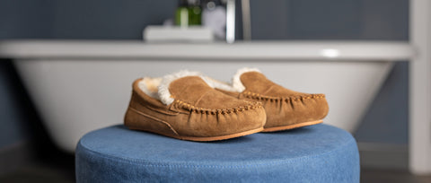 Why Women's Shearling Moccasin Slippers Are the Coziest Luxury You'll Wear This Winter