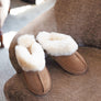 KIM Womens Shearling Mule Slippers