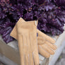 WOMEN'S TAN SHEARLING GLOVES