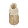 BABY SHEARLING SLIPPER SOCKS - BEIGE STAR