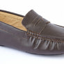 BROWN LEATHER DRIVING SHOE