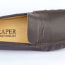 BROWN LEATHER DRIVING SHOE