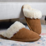 LILLY Womens Shearling Mule Slippers