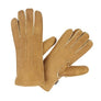 WOMEN'S TAN SHEARLING GLOVES