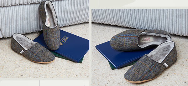 Mens Shearling Slippers - Luxury Style Footwear for Him!