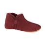 GLOW Womens Shearling Bootie Slippers