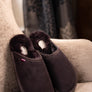DANIEL Mens Shearling Mule Slippers