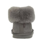 CAMILLA Womens Shearling Bootie Slippers