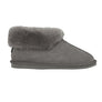 CAMILLA Womens Shearling Bootie Slippers