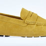 MUSTARD SUEDE DRIVING SHOE