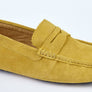 MUSTARD SUEDE DRIVING SHOE