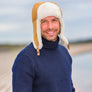 MEN'S SHEARLING TRAPPER HAT