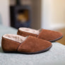 TREVOR Mens Shearling Slippers