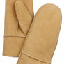 WOMEN'S SHEARLING MITTENS TAN
